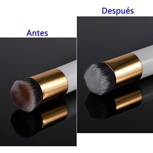ADDSMILE Limpiador Y Secador Eléctrico Para Brochas De Maquillaje de 360 Grados de Rotación con 8 Cuellos Eléctrico Automático Máquina para la Mayoría de Brochas Cosméticos