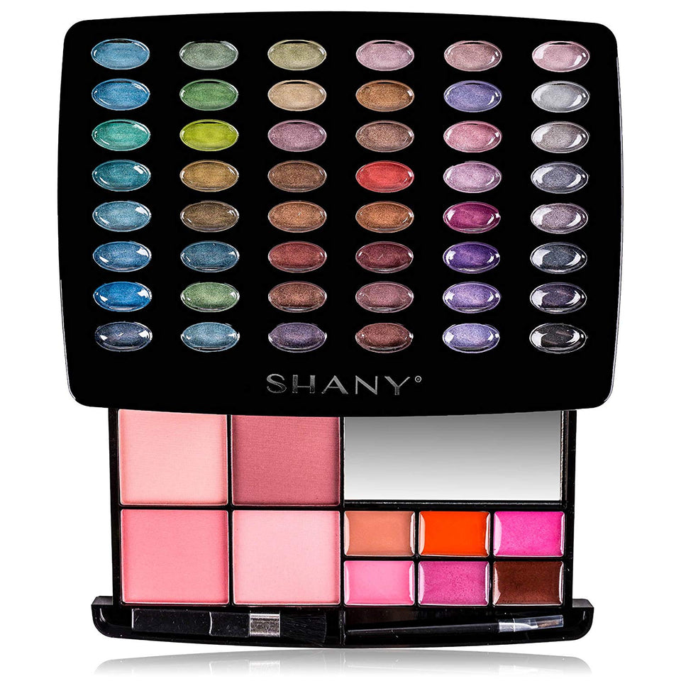 SHANY Cosmetics, Glamour Girl - Kit de Maquillaje, 48 Sombras / 4 Rubores / 2 Polvos