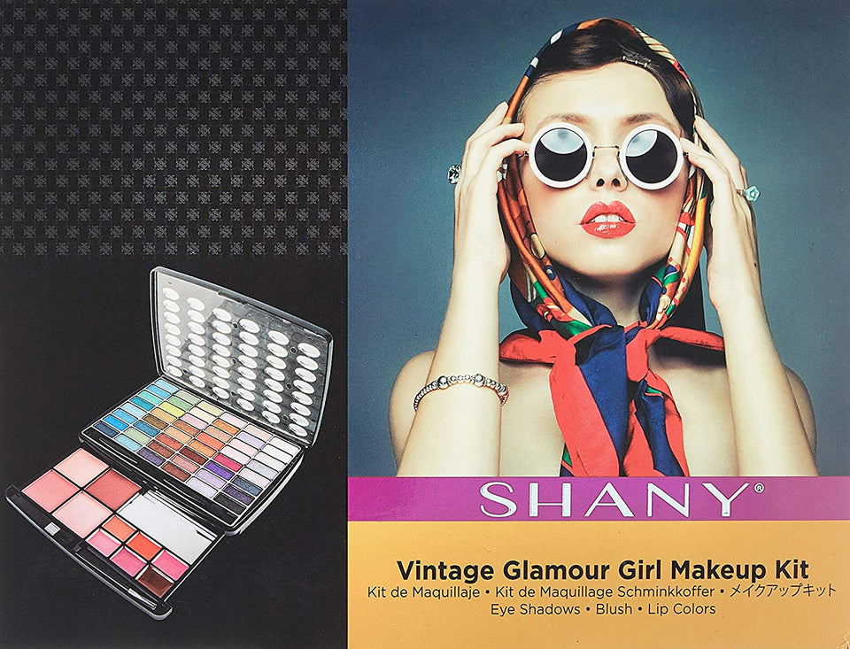 SHANY Cosmetics, Glamour Girl - Kit de Maquillaje, 48 Sombras / 4 Rubores / 2 Polvos
